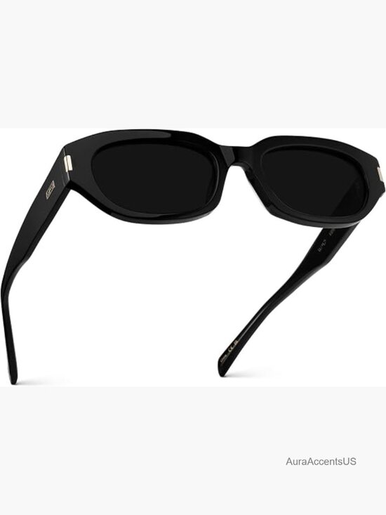 Vintage Oval Sunglasses Polarized UV Protection Lightweight main image 4